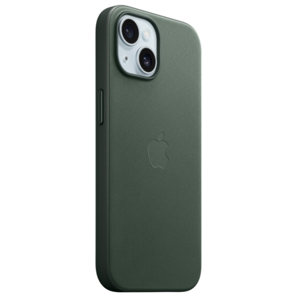 Husă pentru smartphone Apple iPhone 15 Apple/ MagSafe Back/ FineWoven/ Green photo 2 Husă pentru smartphone Apple iPhone 15 Apple/ MagSafe Back/ FineWoven/ Green photo 2