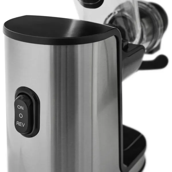 Storcator de fructe Gorenje JC200BE Cu melc/ 200 W/ Inox Black photo 5