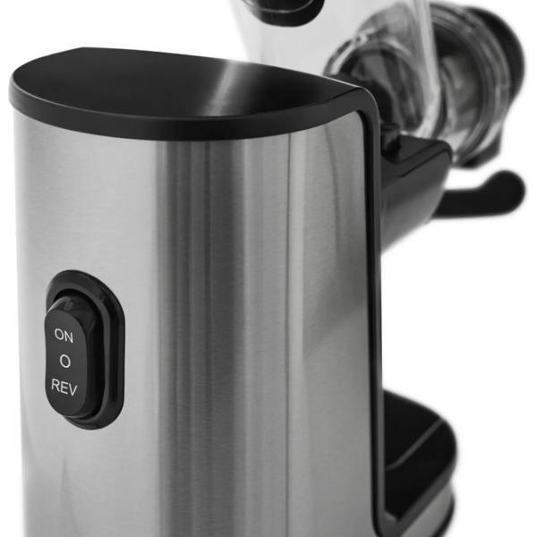 Storcator de fructe Gorenje JC200BE Cu melc/ 200 W/ Inox Black photo 5