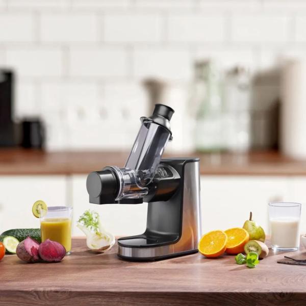 Storcator de fructe Gorenje JC200BE Cu melc/ 200 W/ Inox Black photo 6