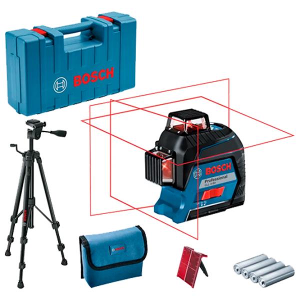 Лазерные уровни Bosch GLL 3-80 Аккумулятор photo 3