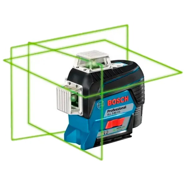 Лазерные уровни Bosch GLL 3-80 CG Аккумулятор photo 2