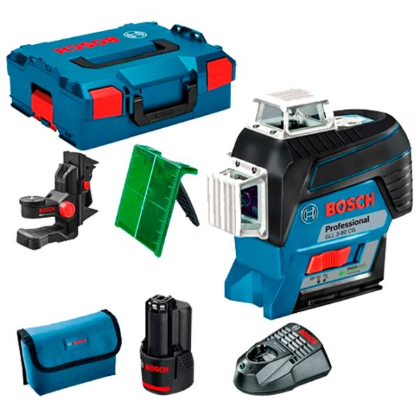 Лазерные уровни Bosch GLL 3-80 CG Аккумулятор photo 3