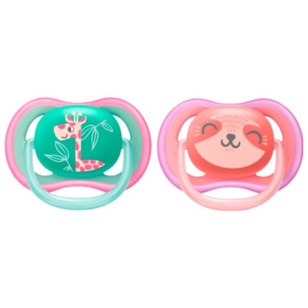 Соска круглая Philips Avent Ultra Air SCF349/ 12 для девочек/ 18 месяцев -/ Силикон/ Разноцветный photo 2