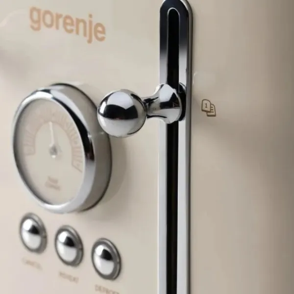 Toster Gorenje T2300CLIN Mecanic/ 1150 W/ Beige photo 5