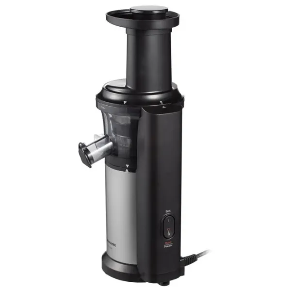 Storcator de fructe Panasonic MJ-L500STQ Cu melc/ 150 W/ Inox Black photo 2