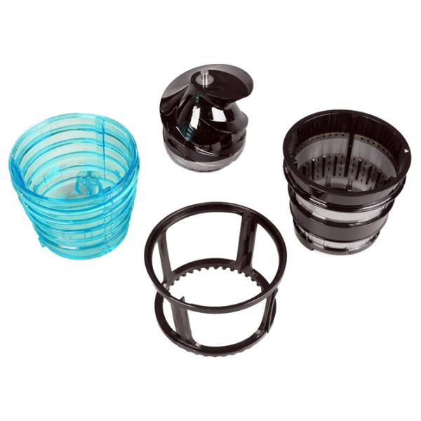 Storcator de fructe Panasonic MJ-L500STQ Cu melc/ 150 W/ Inox Black photo 4