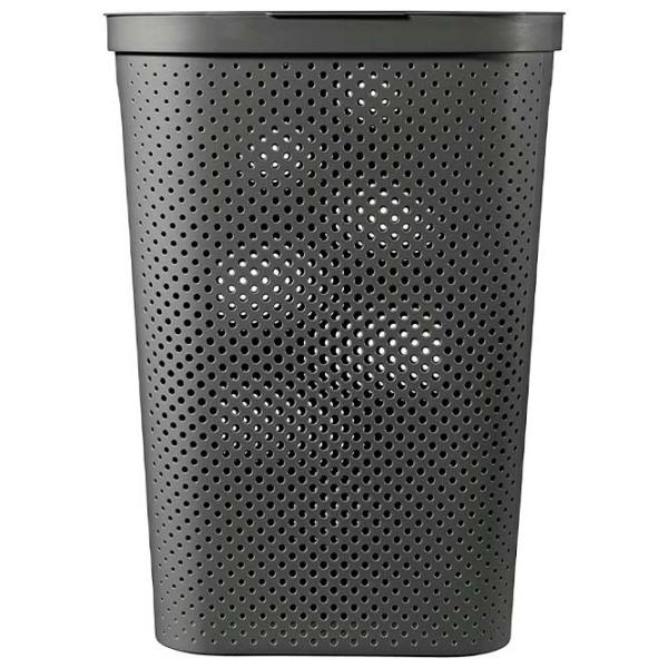 Coș pentru rufe Curver Infinity Recycled 60 l/ Plastic/ Anthracite photo 2