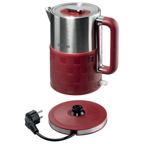 Электрочайник Gorenje K17FER 1.7л / Скрытый / Красный photo 2