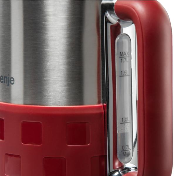 Электрочайник Gorenje K17FER 1.7л / Скрытый / Красный photo 3