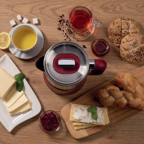 Электрочайник Gorenje K17FER 1.7л / Скрытый / Красный photo 6