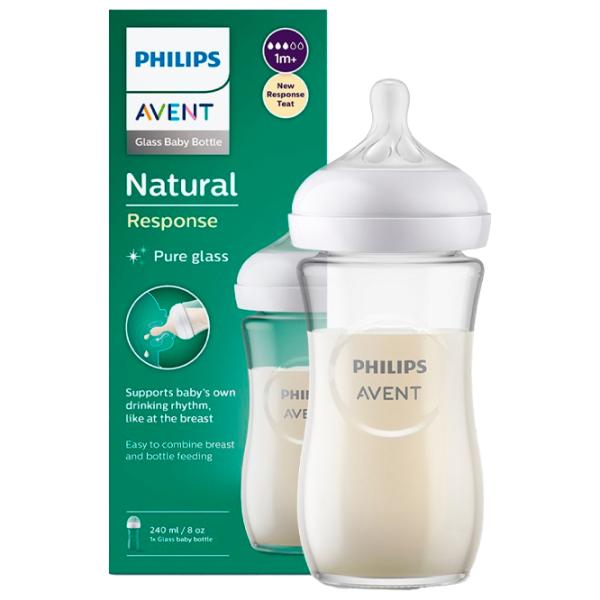 Бутылочка для кормления Philips SCY933/ 01 Унисекс/ 240 мл/ Прозрачный photo 2