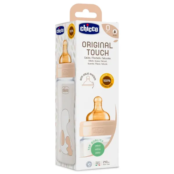 Бутылочка для кормления Chicco Original Touch 277203 Унисекс/ 240 мл/ Прозрачный photo 2