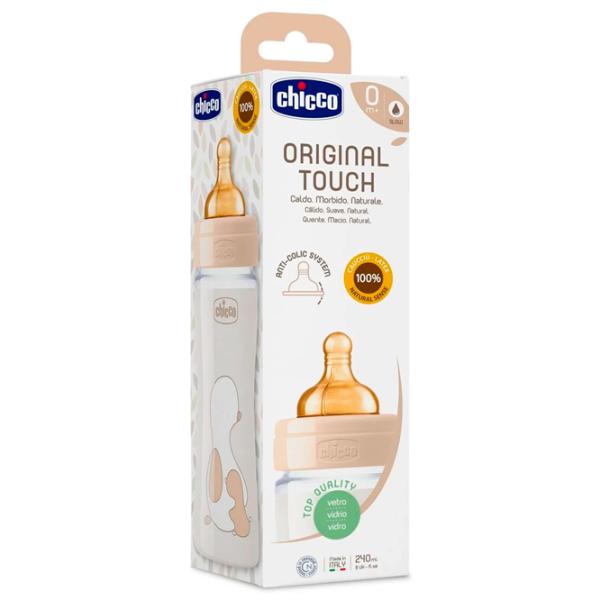 Бутылочка для кормления Chicco Original Touch 277203 Унисекс/ 240 мл/ Прозрачный photo 2