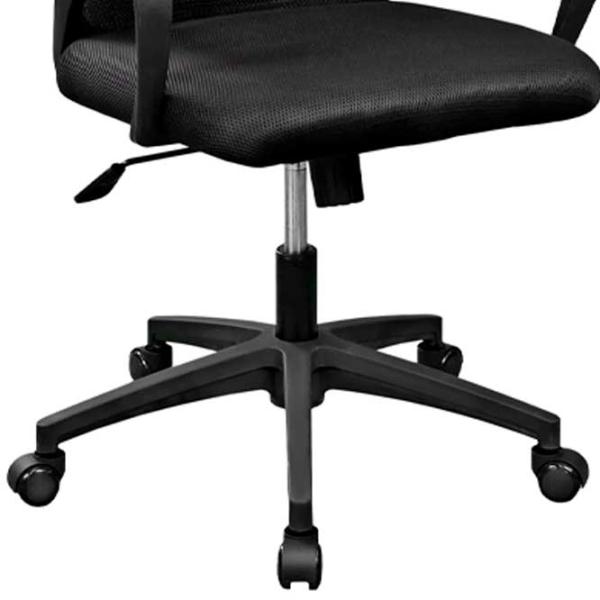 Fotoliu de birou DecoPrim Ergo Plasă acrilică/ Black photo 3 Fotoliu de birou DecoPrim Ergo Plasă acrilică/ Black photo 3