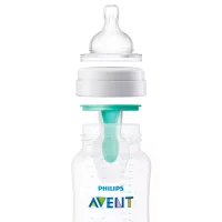 Бутылочка для кормления Philips Avent AirFree SCF813/ 14 Унисекс/ 260 мл/ Прозрачный photo 2