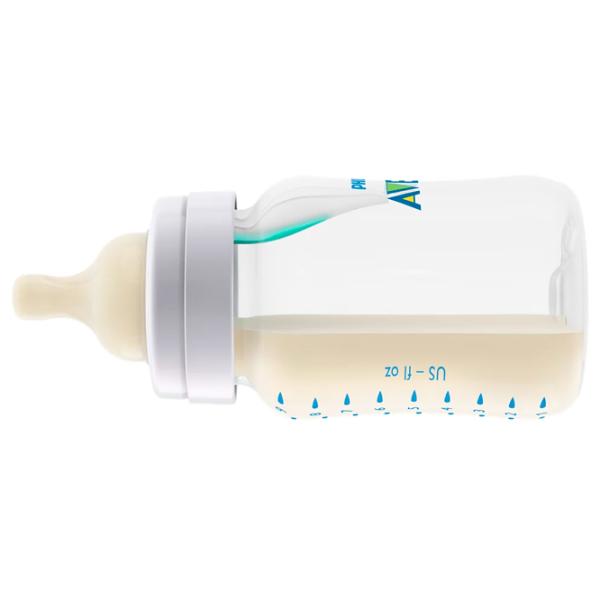 Бутылочка для кормления Philips Avent AirFree SCF813/ 14 Унисекс/ 260 мл/ Прозрачный photo 3 Бутылочка для кормления Philips Avent AirFree SCF813/ 14 Унисекс/ 260 мл/ Прозрачный photo 3