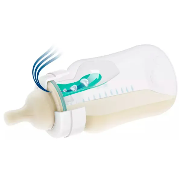 Бутылочка для кормления Philips Avent AirFree SCF813/ 14 Унисекс/ 260 мл/ Прозрачный photo 5 Бутылочка для кормления Philips Avent AirFree SCF813/ 14 Унисекс/ 260 мл/ Прозрачный photo 5