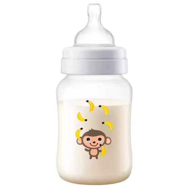 Бутылочка для кормления Philips Avent Anti-Colic SCF821/ 11 Унисекс/ 260 мл/ Прозрачный photo 2