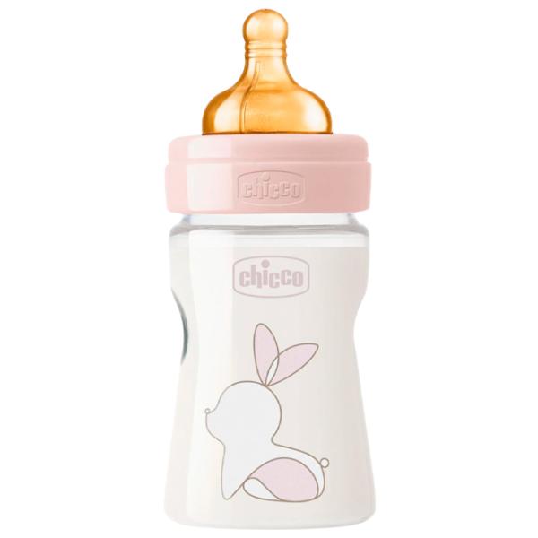 Biberon Chicco Original Touch 276101 pentru fetițe/ 150 ml/ Transparent photo 2