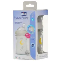 Бутылочка для кормления Chicco Natural Feeling 806230 Унисекс/ 250 мл/ Прозрачный photo 3