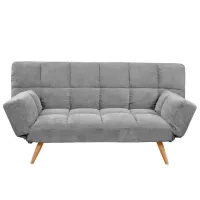 Canapea DecoPrim LM-58 (0004885) Velvet / Dark Gray photo 3
