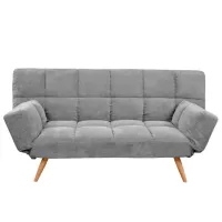 Canapea DecoPrim LM-58 (0001412) Velvet / Gray photo 3