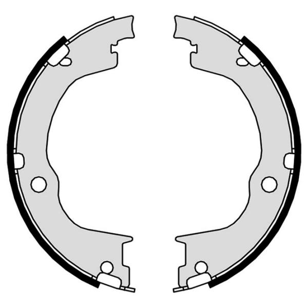 Тормозные колодки Brembo S 10 515 задние/ барабанные photo 2