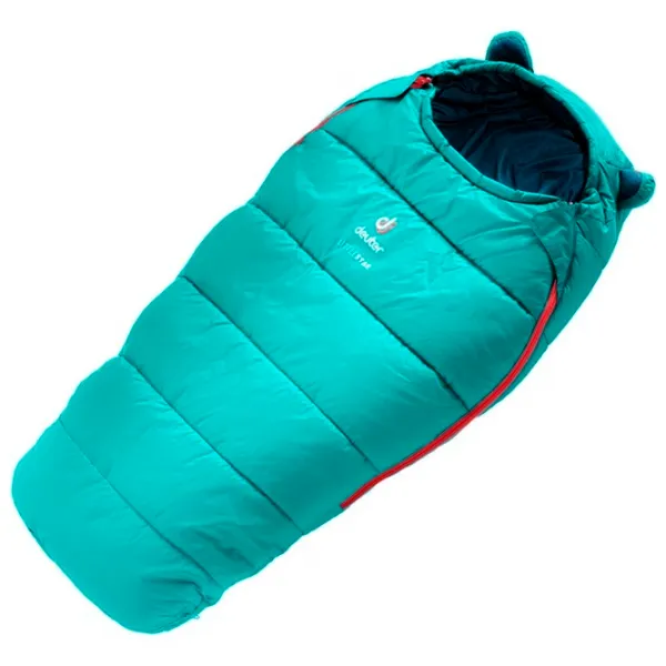 Sac de dormit Deuter Little Star Left Poliamid/ Navy Petrol photo 2