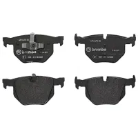 Plăcuțe de frână Brembo P 06 039 spate/ disk photo 2
