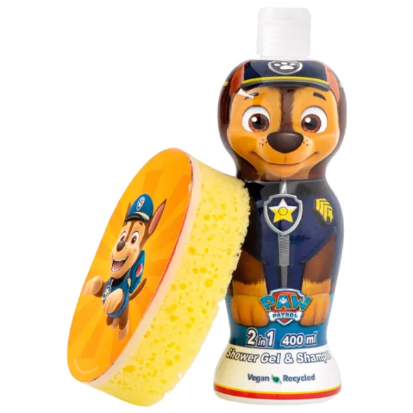 Шампунь и гель Air-Val Set Paw Patrol Сhase P009739 400 мл/ 3+ photo 2
