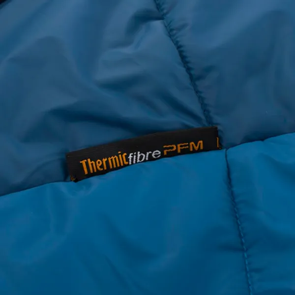Спальный мешок Pinguin Blizzard Wide PFM 190 Right Polyester/ Синий photo 4