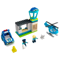 Constructor LEGO Police Station & Helicopter Transport/ Multicolor photo 2