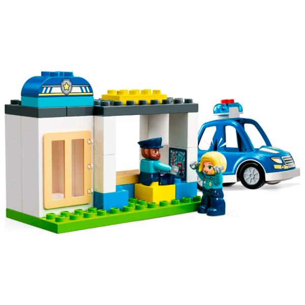 Конструктор LEGO Police Station & Helicopter Транспорт/ Разноцветный photo 4