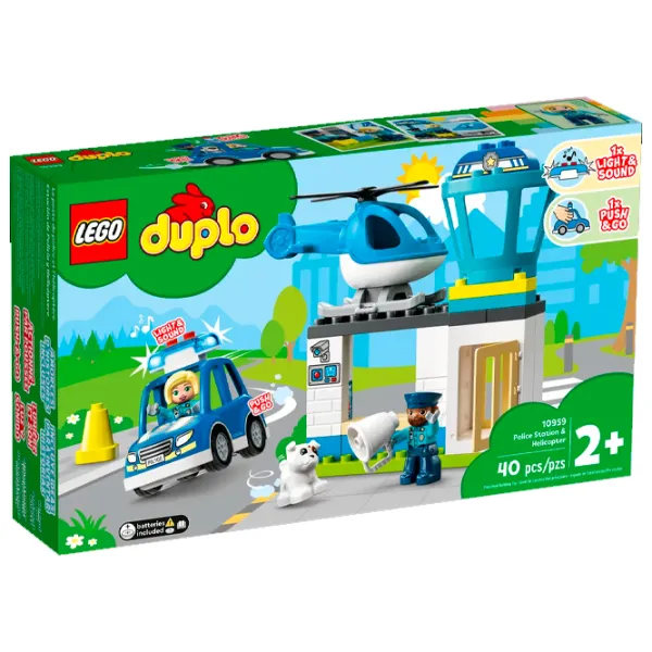 Конструктор LEGO Police Station & Helicopter Транспорт/ Разноцветный photo 8