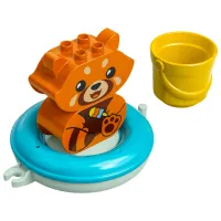 Constructor LEGO Distracție la ora băii: Panda plutește Animale/ Multicolor photo 2