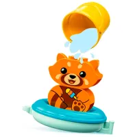 Constructor LEGO Distracție la ora băii: Panda plutește Animale/ Multicolor photo 3