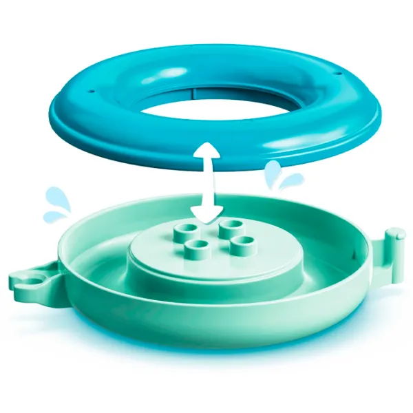 Конструктор LEGO Веселое времяпрепровождение в ванной: Плавающая панда Животные/ Разноцветный photo 6