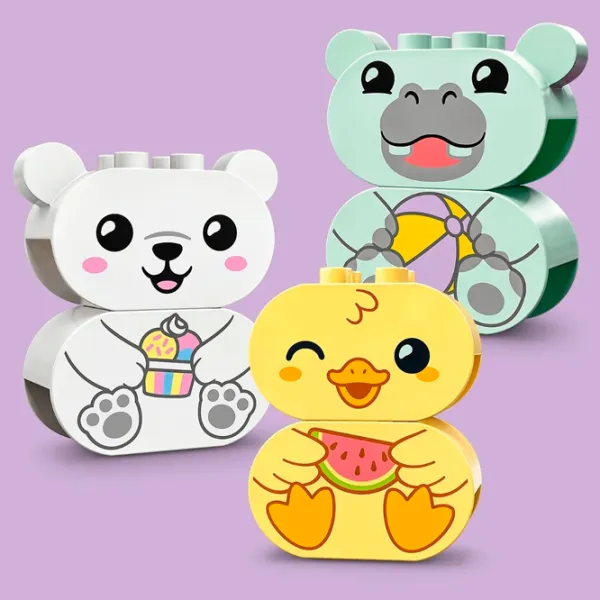 Конструктор LEGO Bath Time Fun: Floating Animal Train Животные/ Разноцветный photo 6