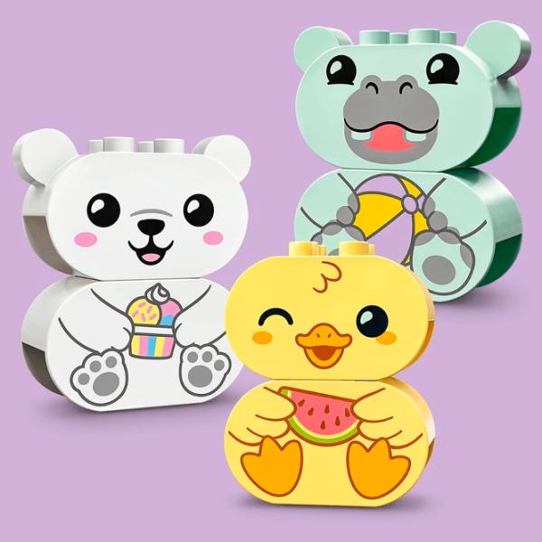 Конструктор LEGO Bath Time Fun: Floating Animal Train Животные/ Разноцветный photo 6