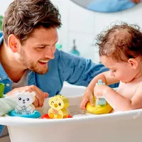 Constructor LEGO Bath Time Fun: Floating Animal Train Animale/ Multicolor photo 7