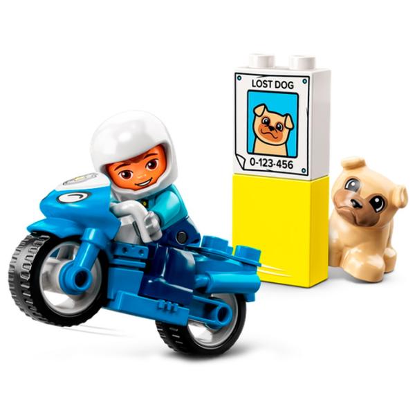 Constructor LEGO Police Motorcycle Motocicletă/ Multicolor photo 3