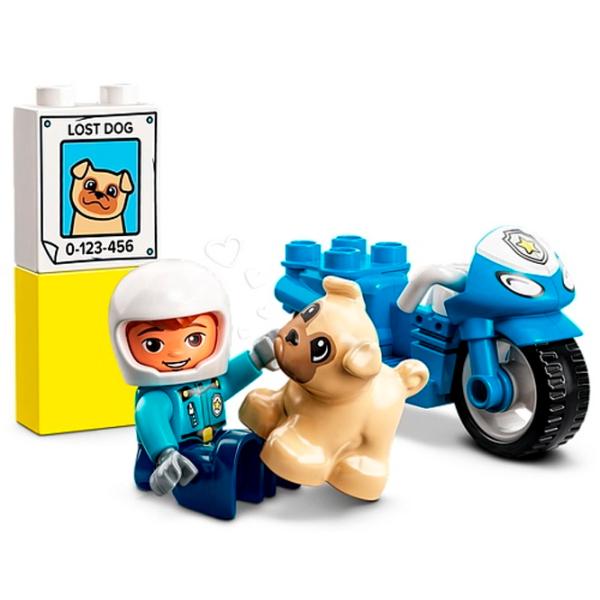 Constructor LEGO Police Motorcycle Motocicletă/ Multicolor photo 4