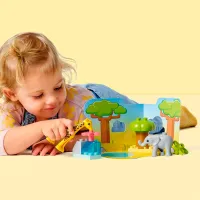 Constructor LEGO Wild Animals of Africa Animale/ Multicolor photo 5
