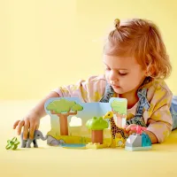 Constructor LEGO Wild Animals of Africa Animale/ Multicolor photo 6
