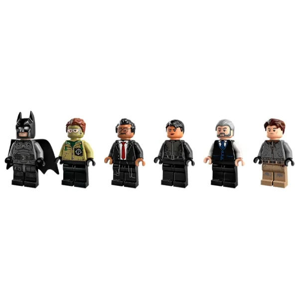 Constructor LEGO Batcave: The Riddler Face-off Scenă din film/ Multicolor photo 2