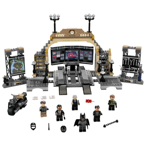 Constructor LEGO Batcave: The Riddler Face-off Scenă din film/ Multicolor photo 3
