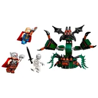 Constructor LEGO Attack on New Asgard Personaj de film/ Multicolor photo 4