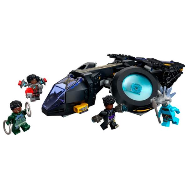 Constructor LEGO Shuri's Sunbird Personaj de film/ Multicolor photo 3