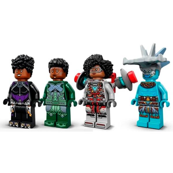 Constructor LEGO Shuri's Sunbird Personaj de film/ Multicolor photo 4